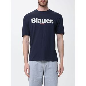 Blauer Men Blauer Cotton T-Shirt With Logo